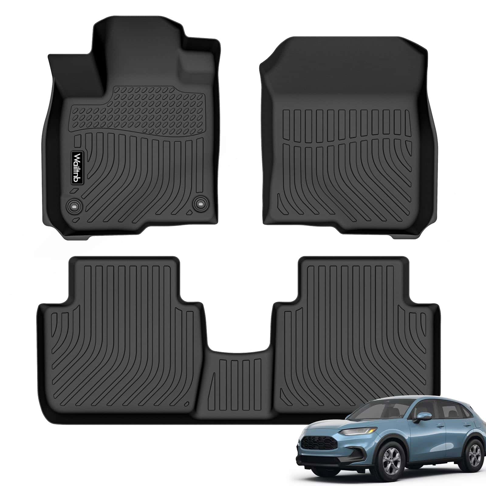Tapetes para piso personalizados Wailtnb para Honda HR-V