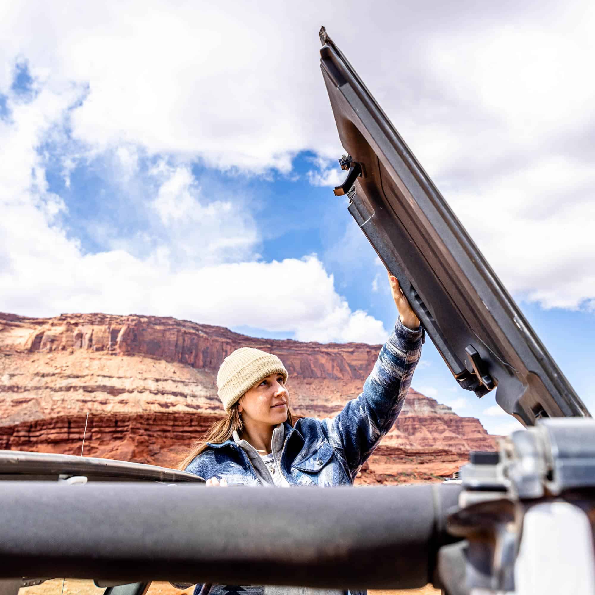 EZ Flip-Top para JKU Jeep Wrangler Freedom Panels One - Imagen 6