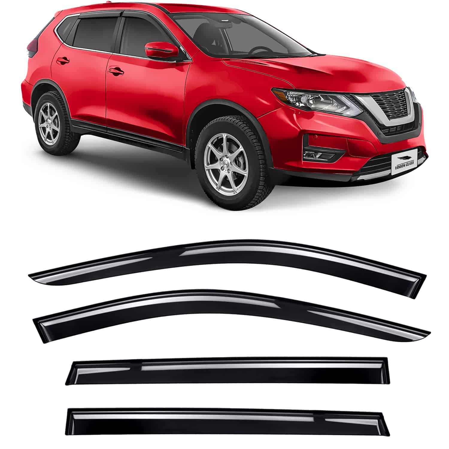 Guardabarros Resistentes a la Lluvia Voron Glass para