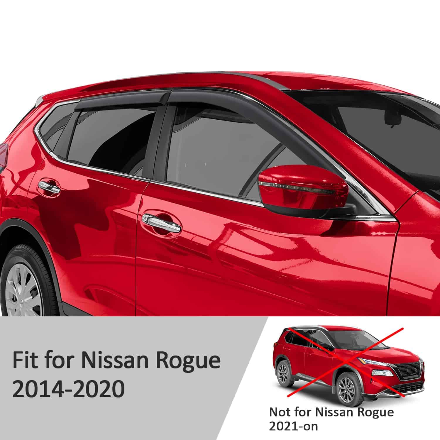 Guardabarros Resistentes a la Lluvia Voron Glass para - Imagen 6