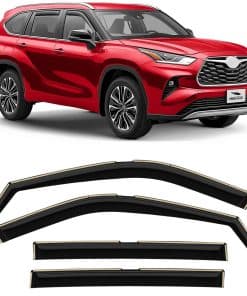 Voron Glass in-Channel Deflectores de -Negro