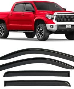 Voron Glass Deflectores de Lluvia Adheridos a la Ventana