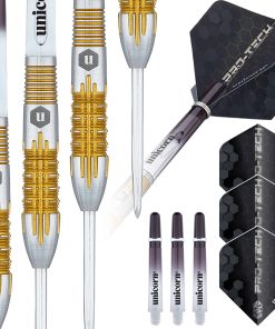 Juego de Dardos Unicornio | Estilo Pro-Tech 1 | Barriles de