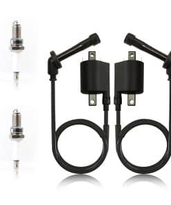 Bobina de encendido con cable de chispa y bujía 2 Pzas Para