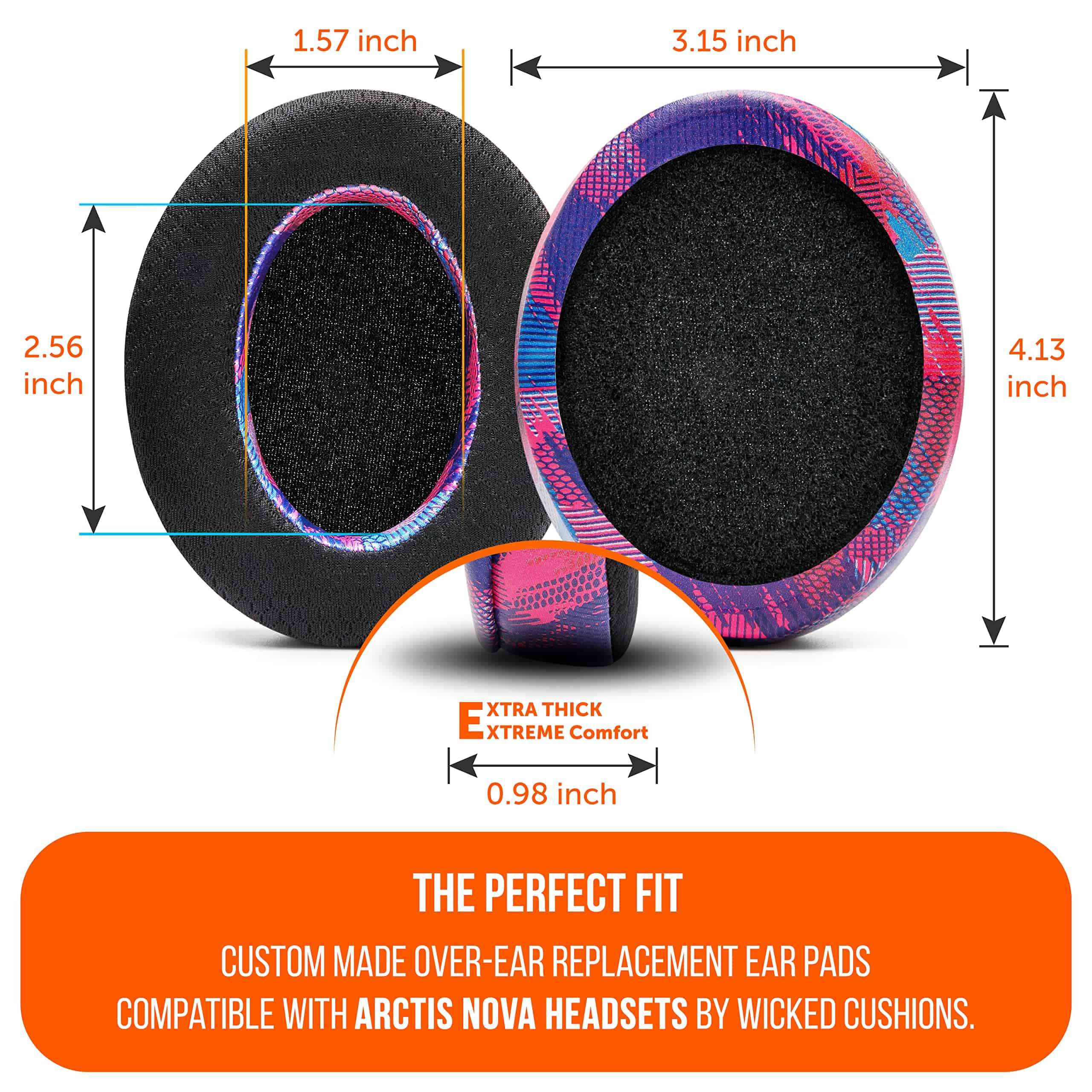 Almohadillas de Gel Refrigerante WC Freeze para Arctis Nova - Imagen 4