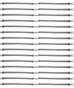 BITOTU Whip Stop Restraint 15PCS, 1/8" x 20-1/4" Manguera a