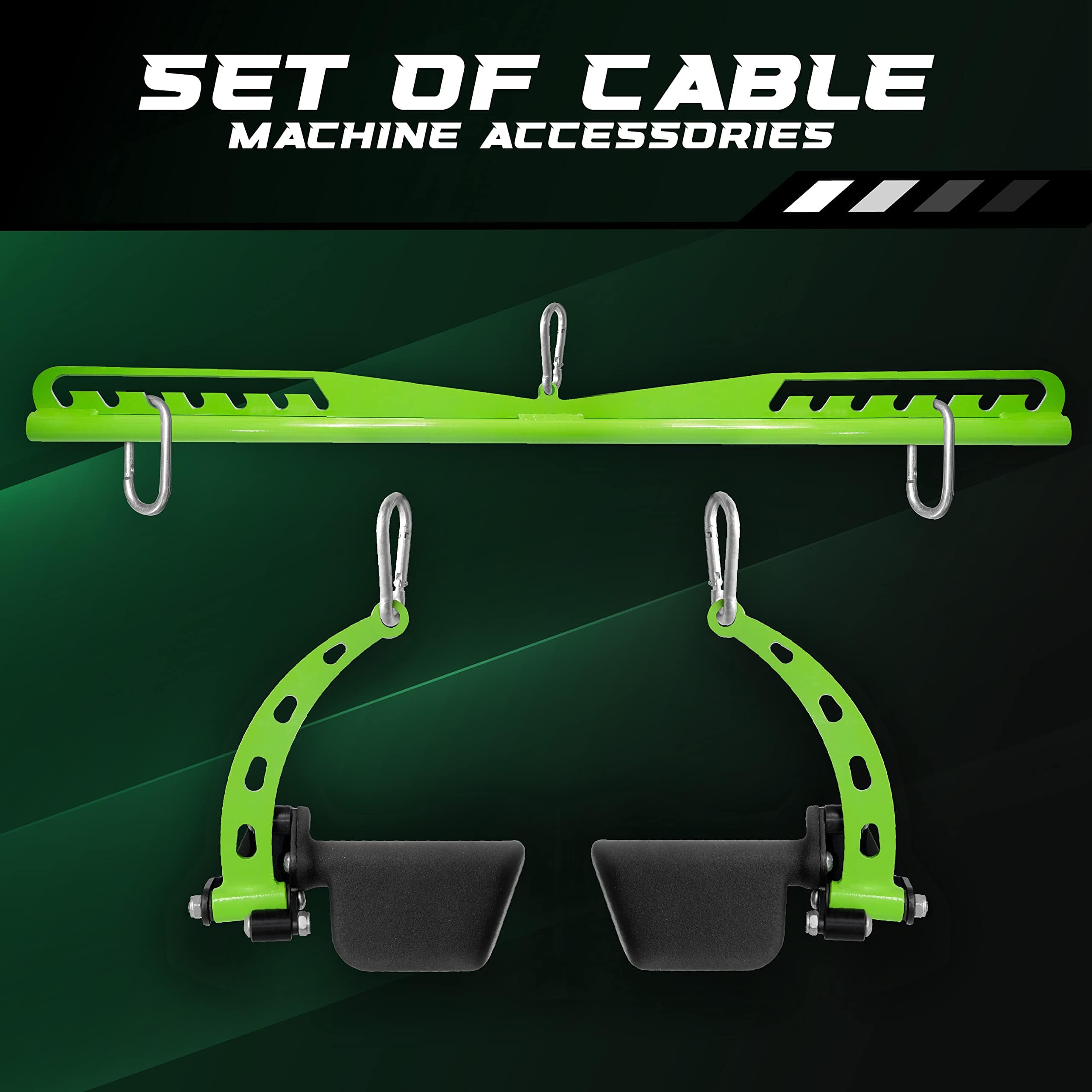 Barra de tracción con agarre en forma de paleta Yes4All, - Imagen 6