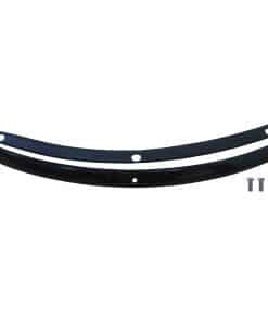 Recorte de parabrisas Batwing con junta de goma para Harley