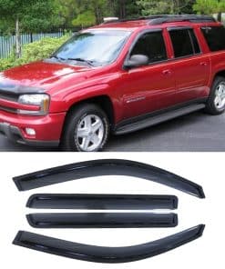 Deflector de viento para ventanas -Humo oscuro