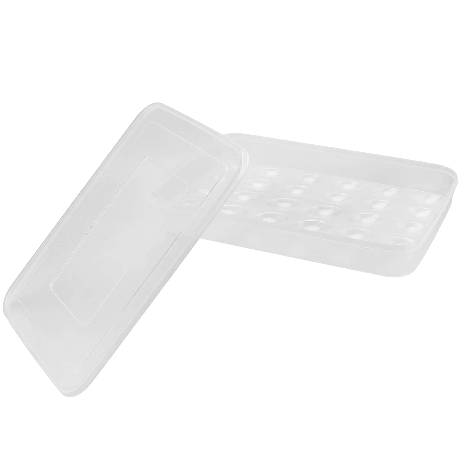 MUKLEI 4 Pack Contenedor para Huevos Rellenos con Tapa, - Imagen 5