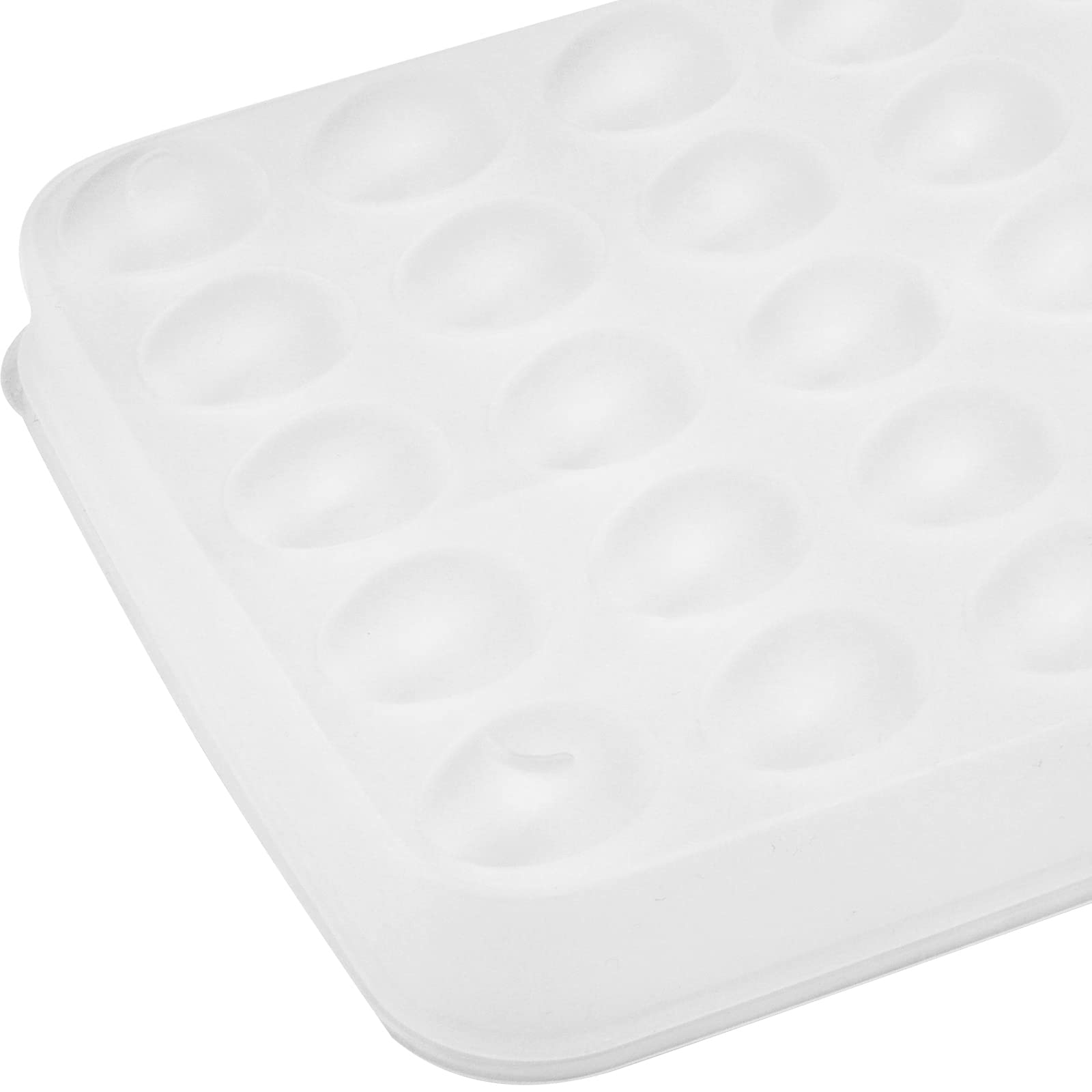 MUKLEI 4 Pack Contenedor para Huevos Rellenos con Tapa, - Imagen 6