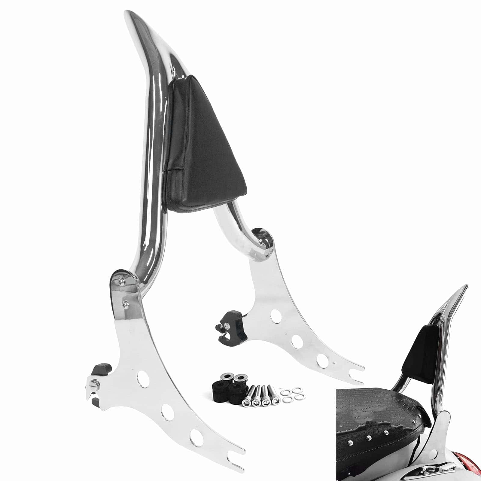 Respaldo de pasajero para Harley Fat Boy Lo FLSTF