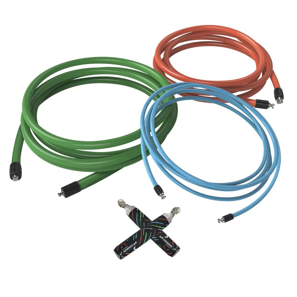 Set de rendimiento pesado de Crossrope con cuerdas de salto