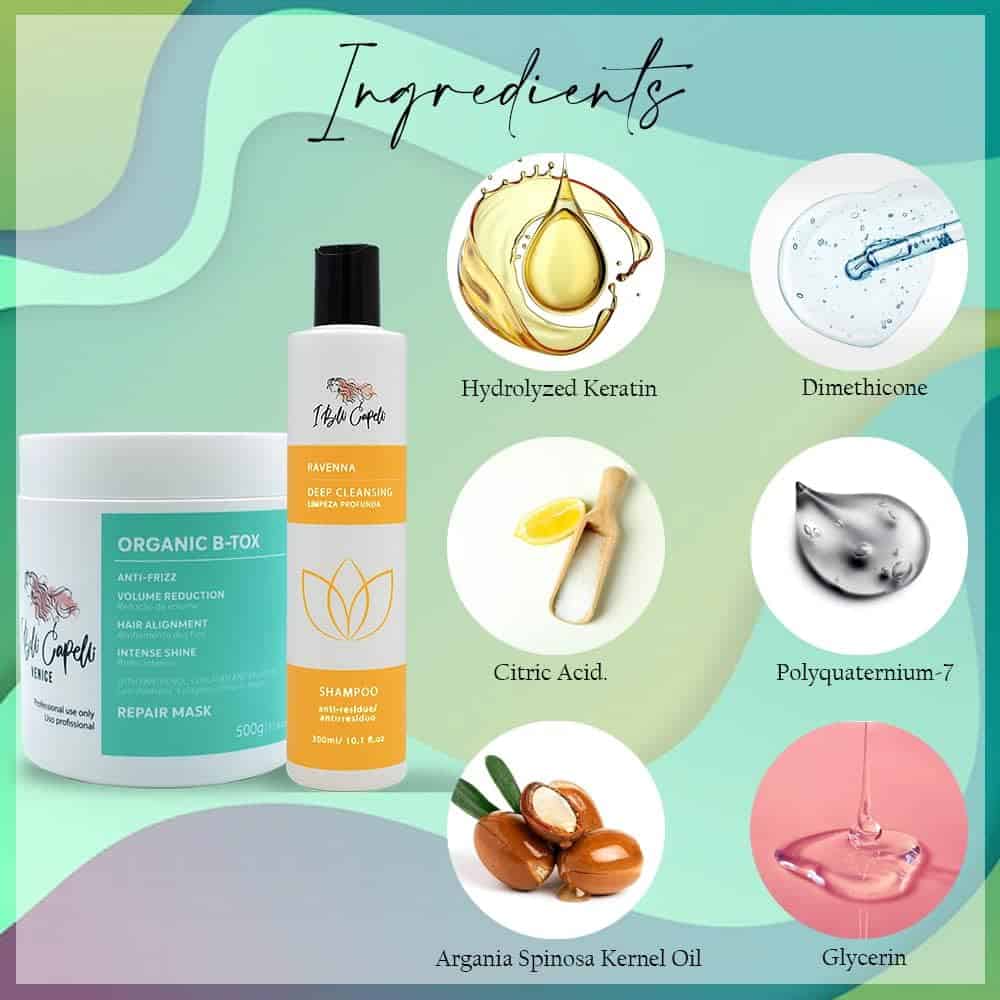 Kit Orgánico I Belli Capelli Venice B-tox - Tratamiento - Imagen 6