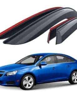 Deflectores de ventana irrompibles Goodyear -Humo Premium