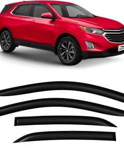 Voron Glass Deflectores de Lluvia Duraderos -Negro