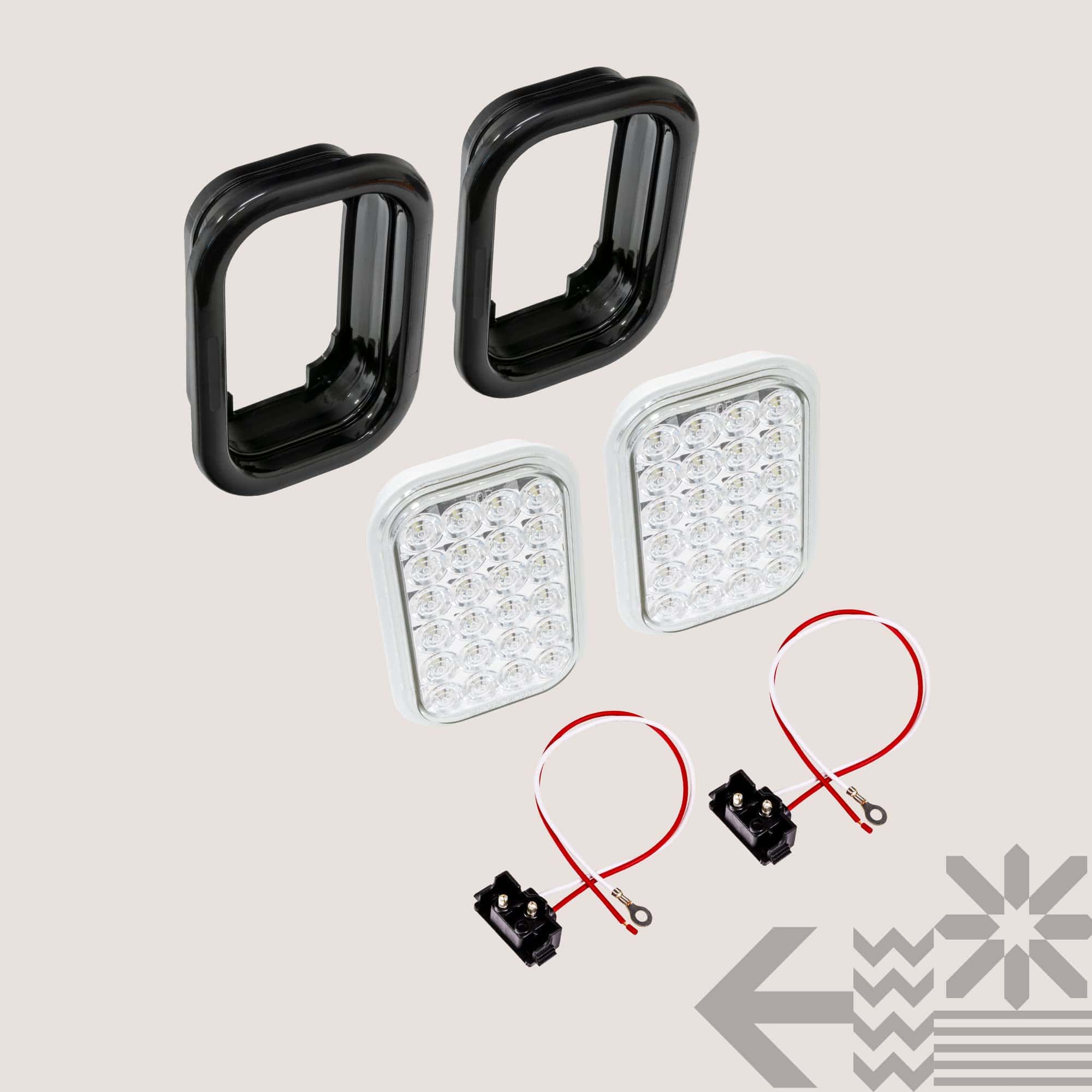 Kit de luces traseras LED para remolque TRUE MODS de 5x3 - Imagen 9