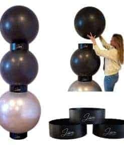 Jibb� - Set de 3 Porta Bolas de Ejercicio para