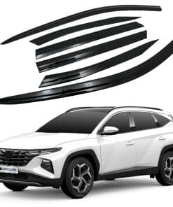 AUTOCLOVER Tape-On Rain Guards Window Visors 6 -Ahumado 2022