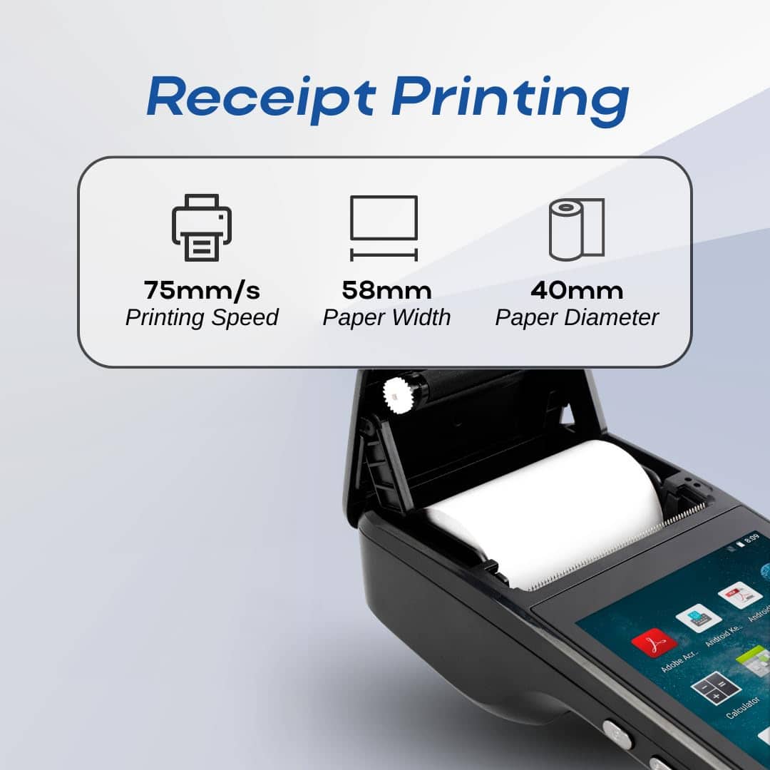 Impresora de recibos POS PDA Multzo de alta velocidad de 58 - Imagen 8