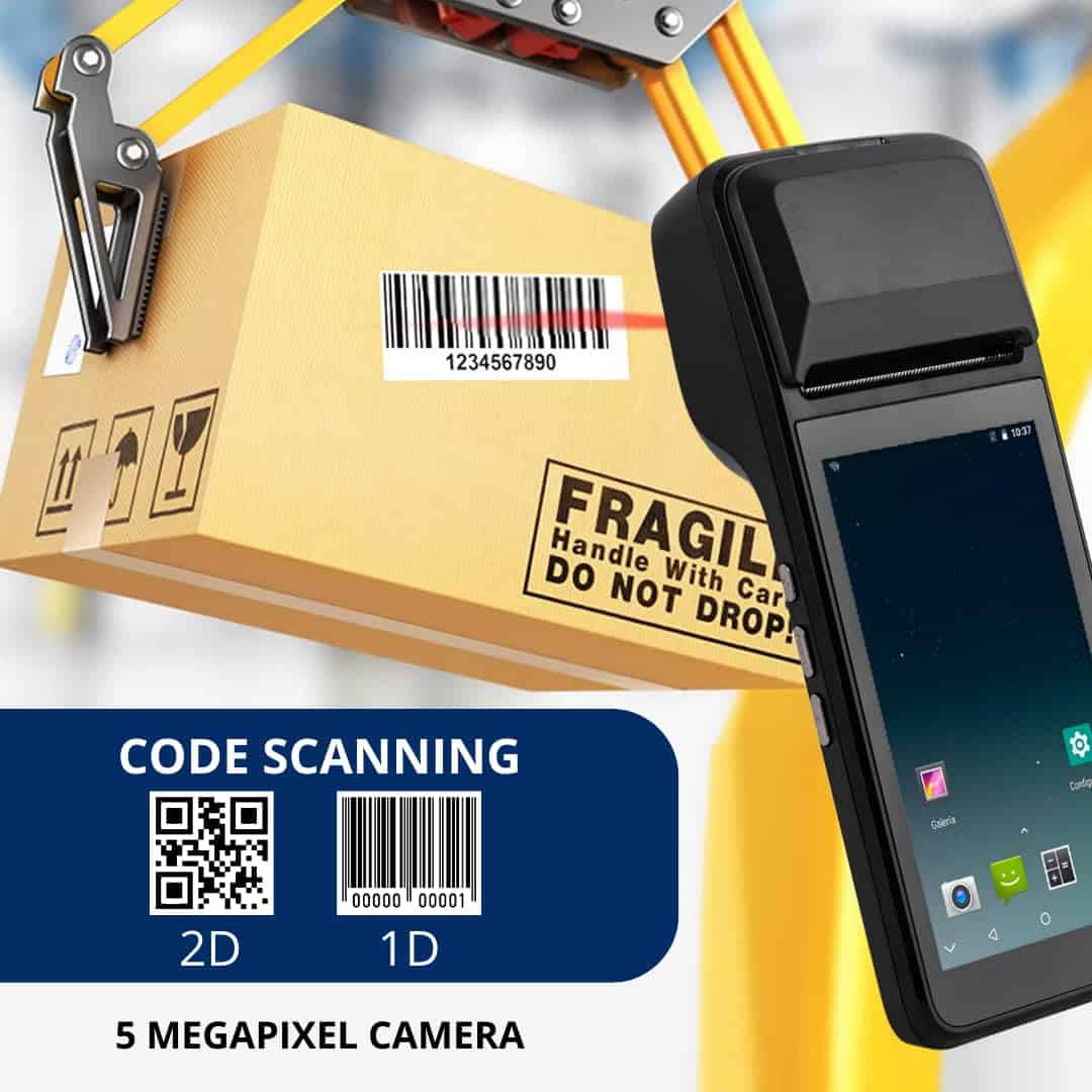 Impresora de recibos POS PDA Multzo de alta velocidad de 58 - Imagen 9