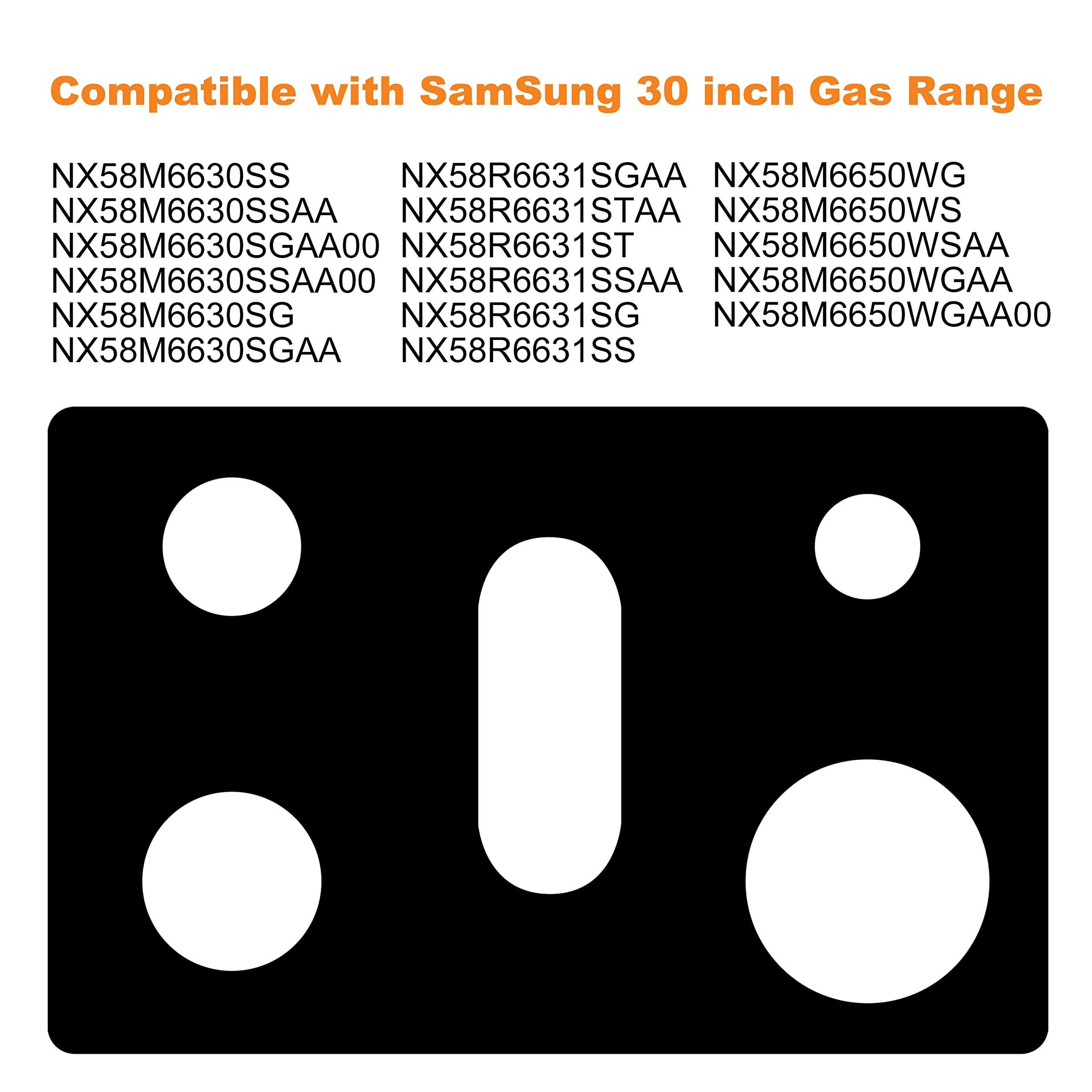 Protector de Estufa FanXm para SamSung de 30 pulgadas, - Imagen 4