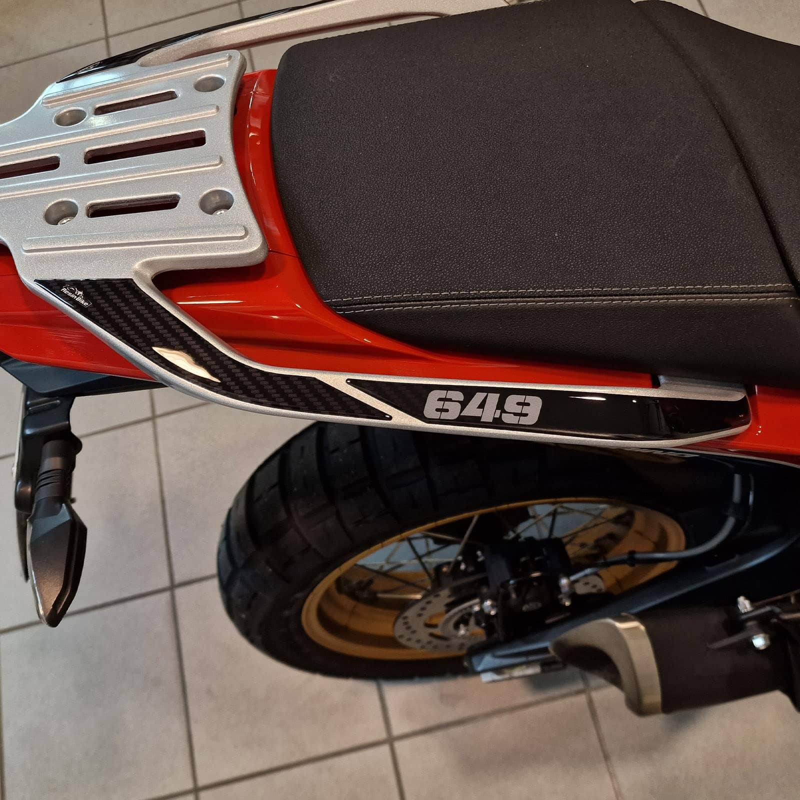 Calcomanías de Moto Resina 3D Compatible con Moto Morini