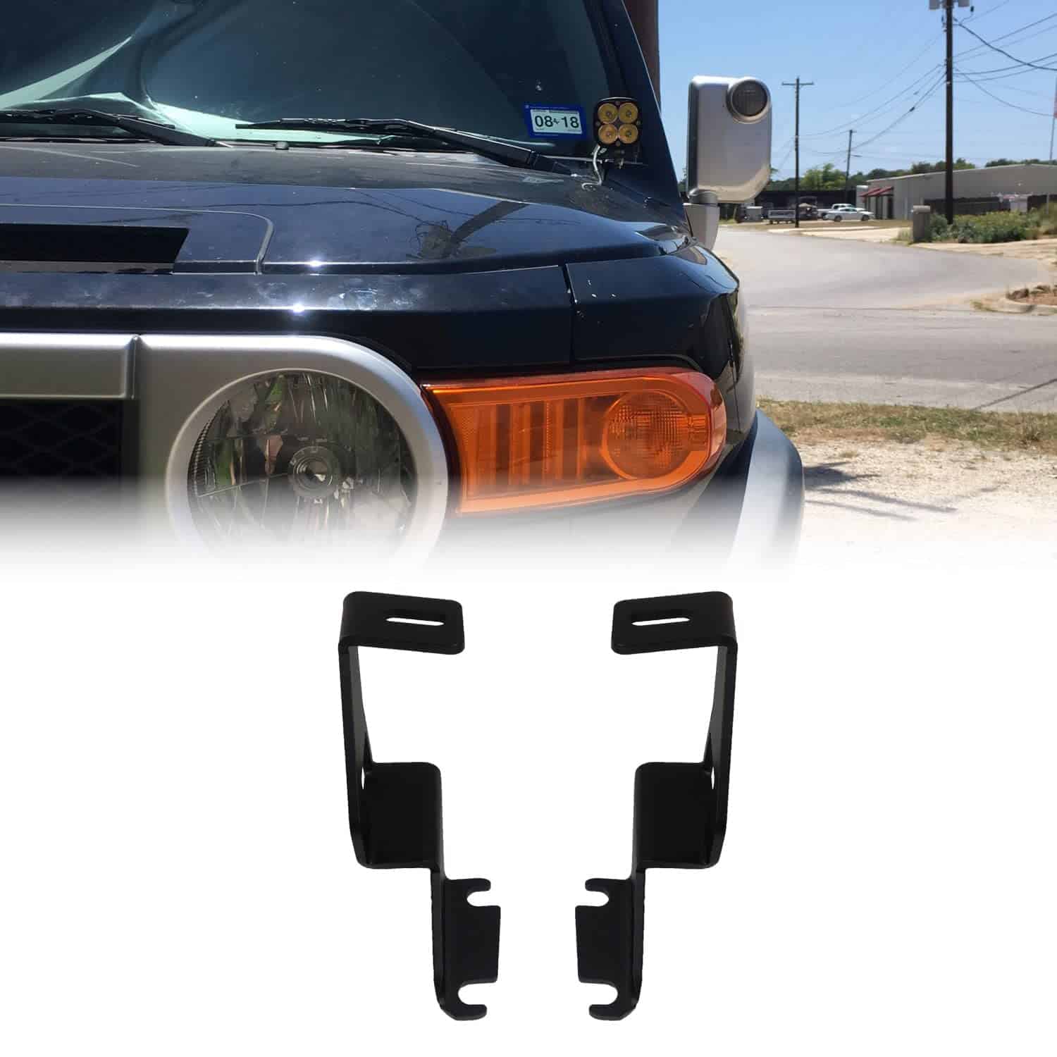 Soportes de luces auxiliares para Toyota FJ Cruiser