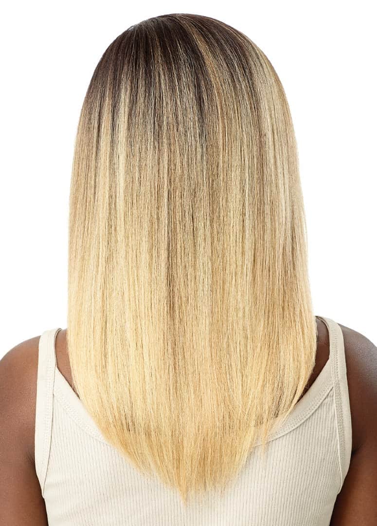 Pelucas de Encaje Frontal Outre - Natural Yaki 18" (NEGRO - Imagen 5