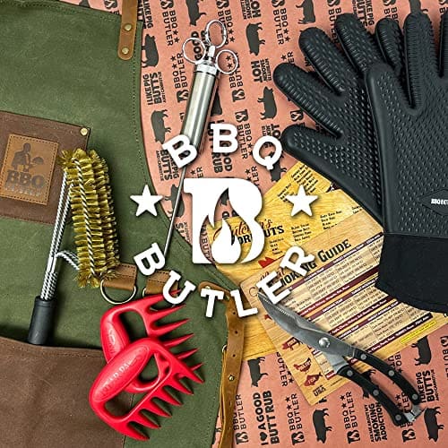 Set de Parrilla BBQ Butler - Pinzas y Espátula para - Imagen 8