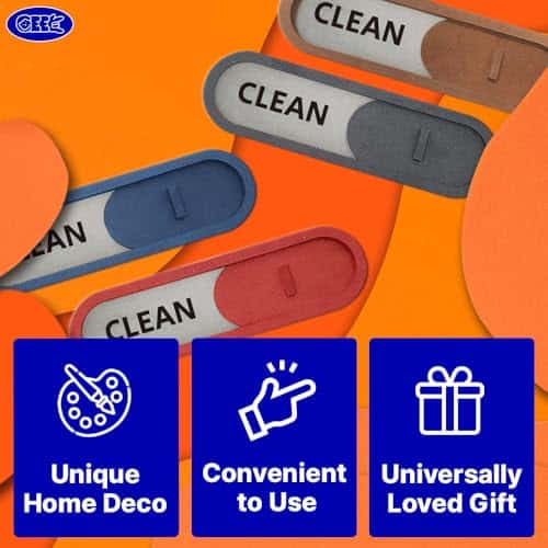 Señal deslizante para lavavajillas limpio sucio GEEKBEAR - Imagen 4