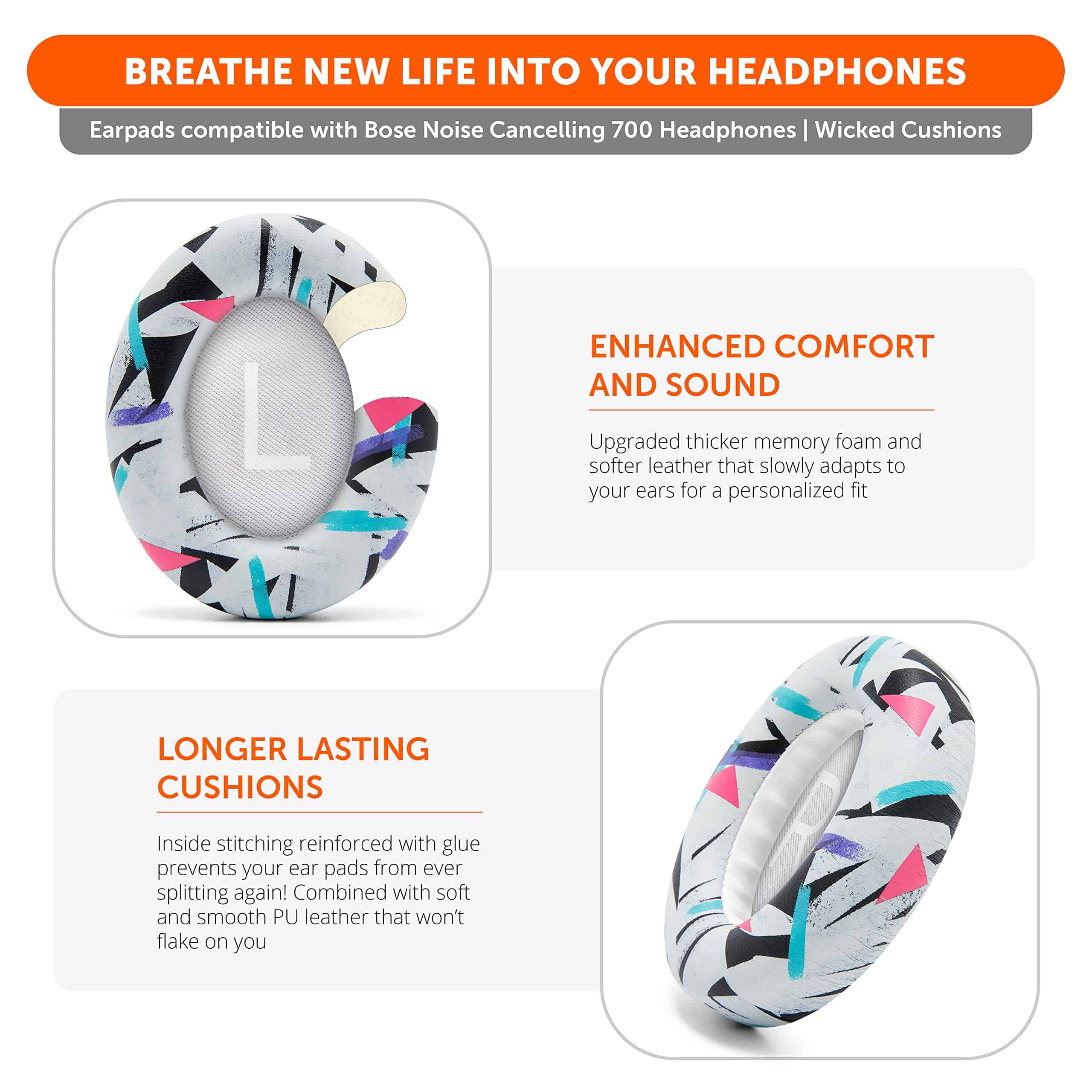 Almohadillas de Repuesto Mejoradas WC Wicked -Blanco de los - Imagen 5