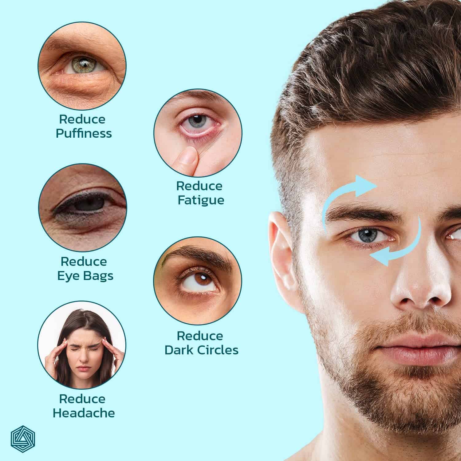 Máscara de Gel Refrigerante para Ojos Boldhealth de - Imagen 7