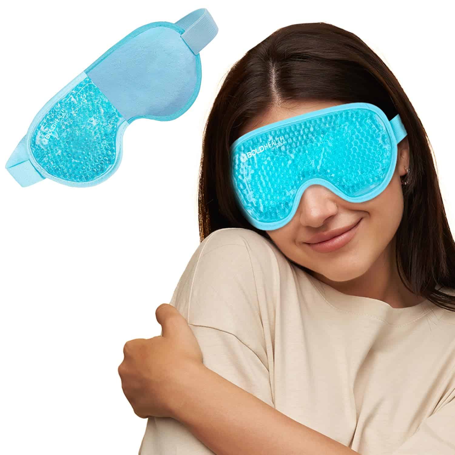 Máscara de Gel Refrigerante para Ojos Boldhealth de