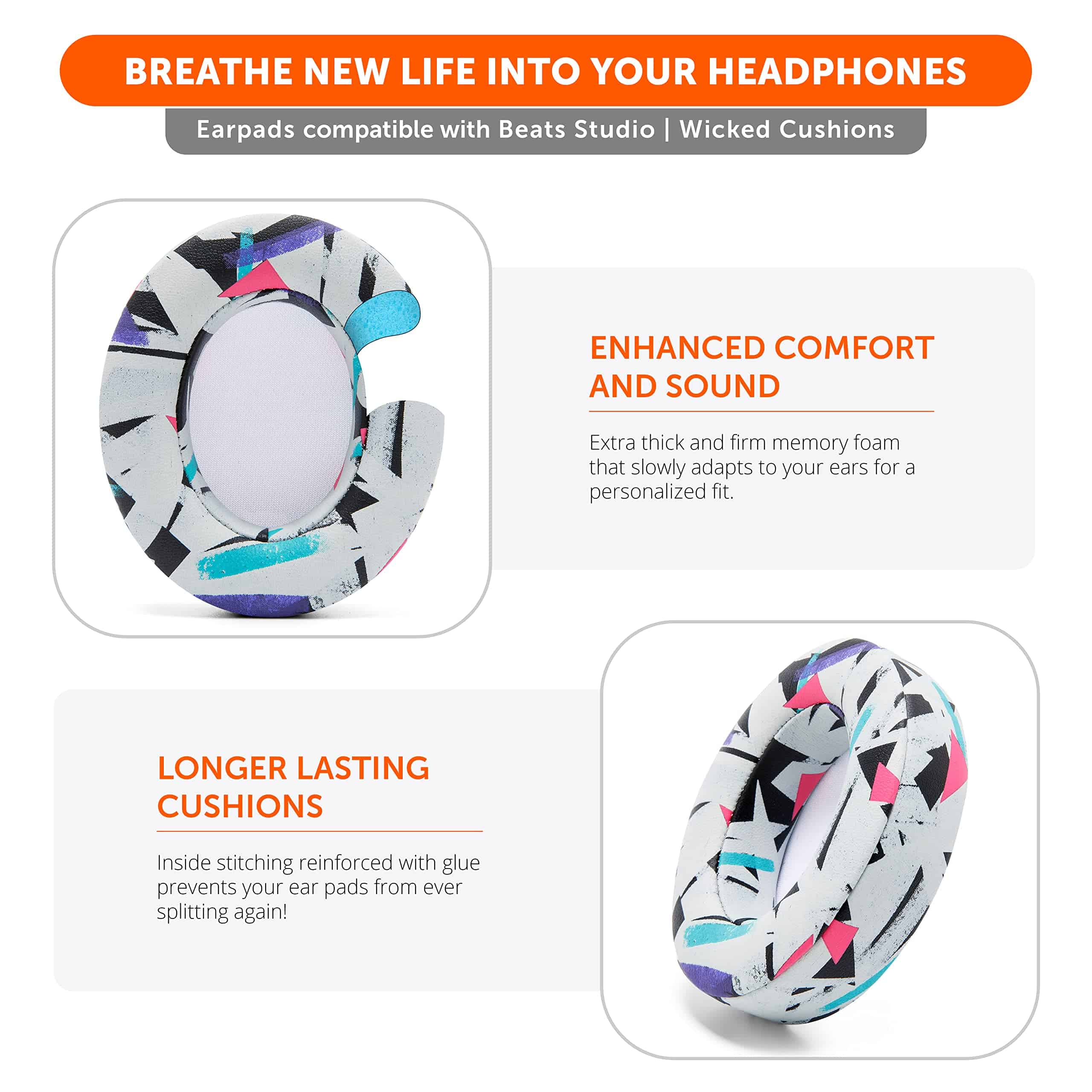 Almohadillas de repuesto WC Wicked -Blanco de los 90's - Imagen 6