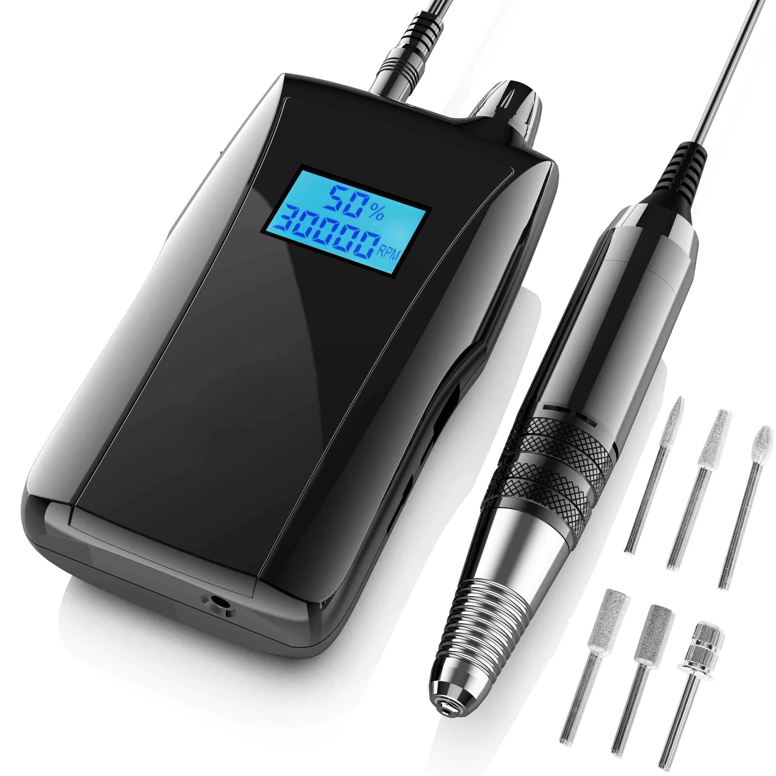 Maquina de Pulir Uñas Portátil Beloving,30000RPM Limado