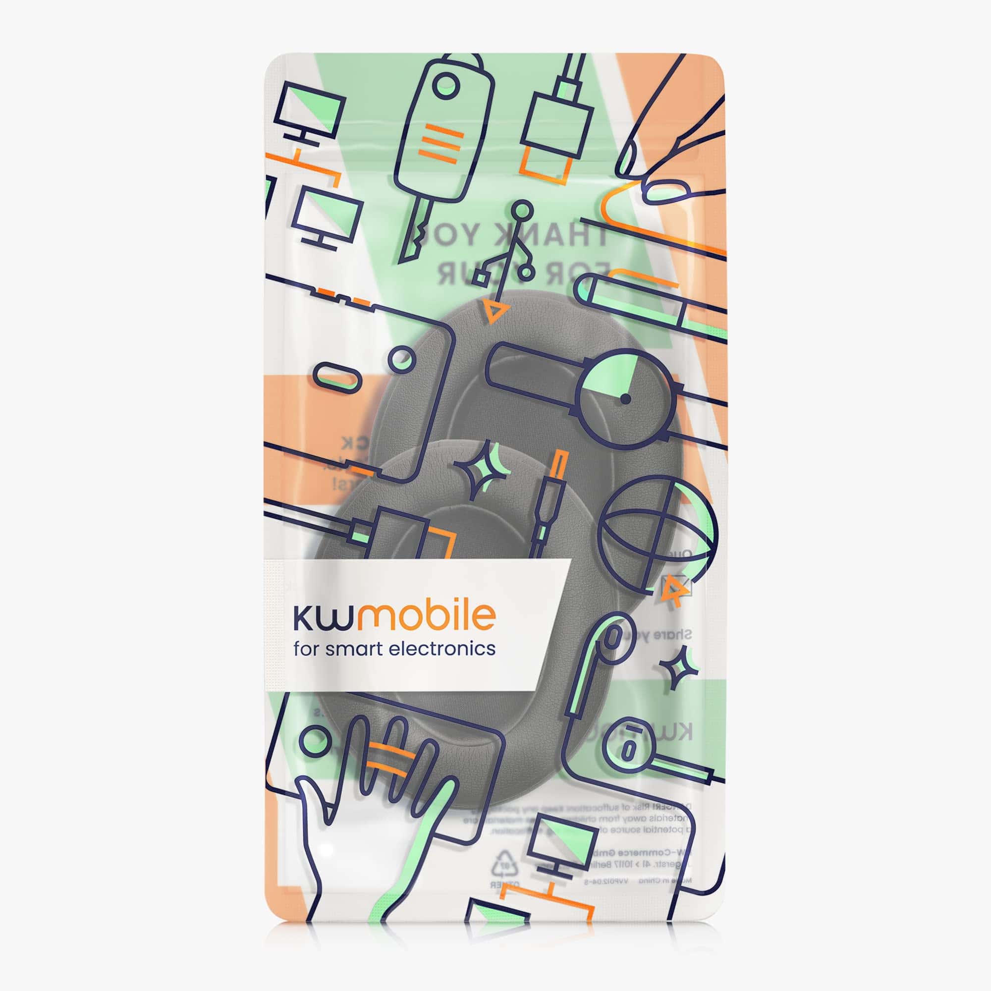 Almohadillas de Espuma para Oídos kwmobile compatibles con - Imagen 8