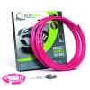 Protector de llanta rosa AlloyGator para ruedas de coche