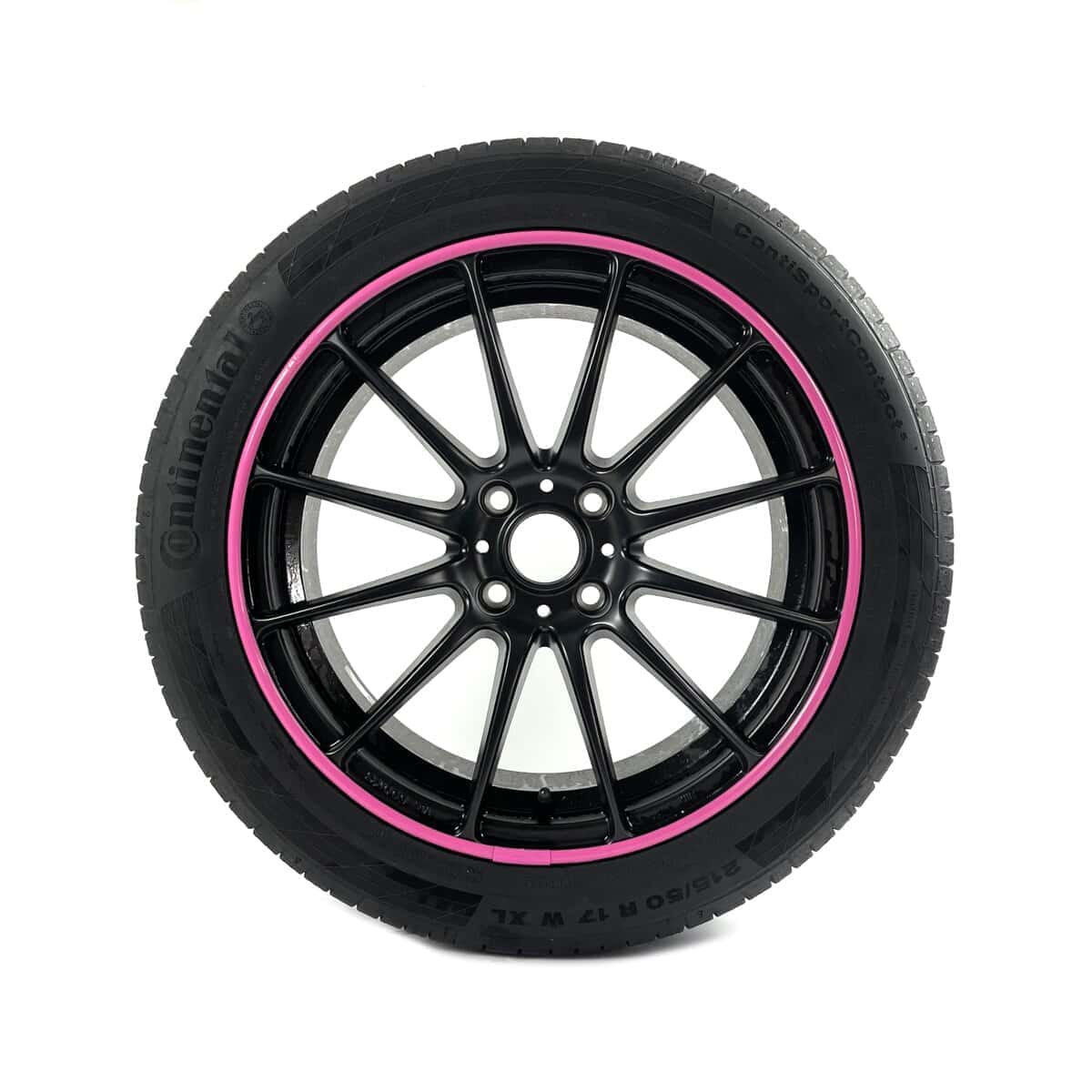 Protector de llanta rosa AlloyGator para ruedas de coche - Imagen 3