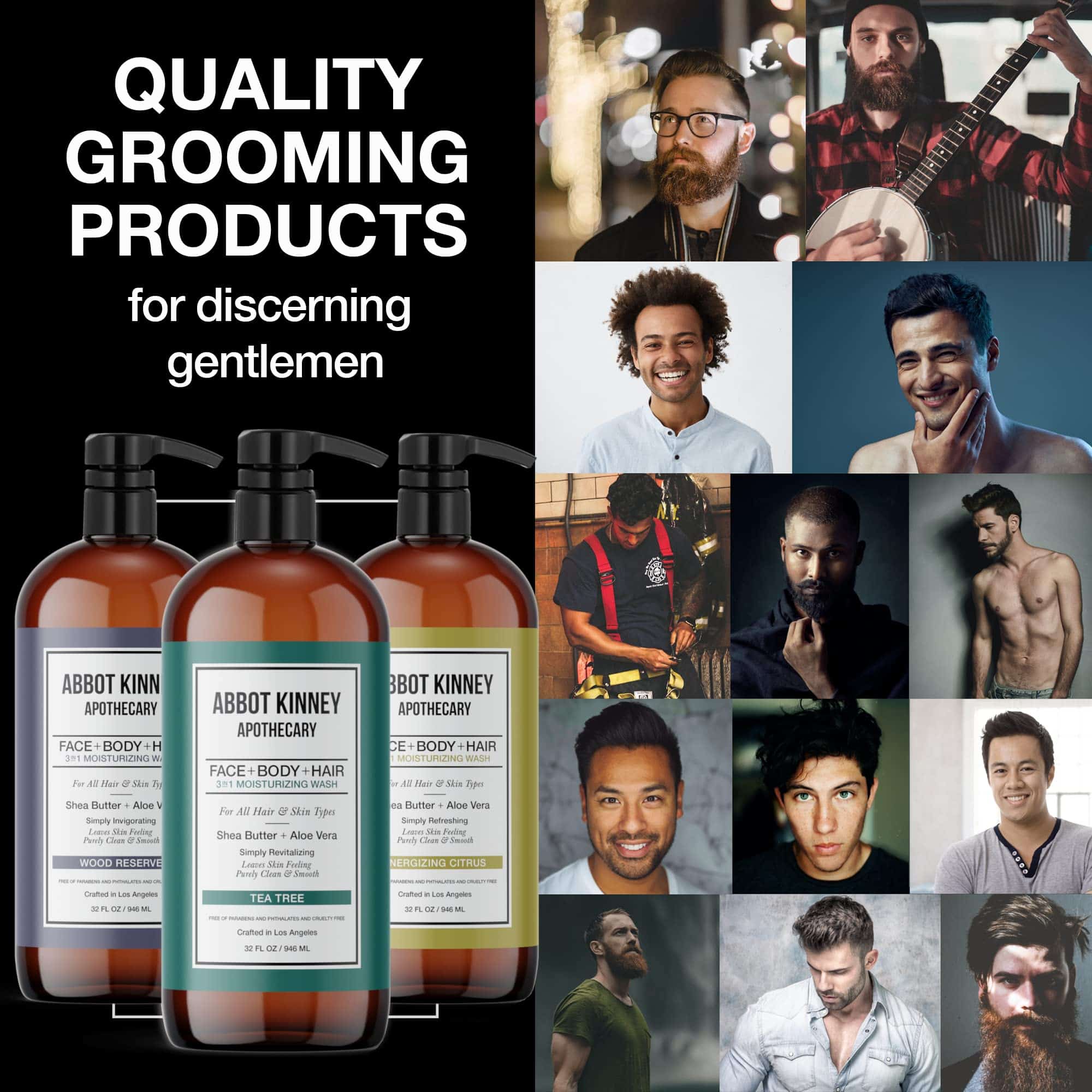 Men's 3-en-1 Champú, Acondicionador y Gel de baño - Imagen 3