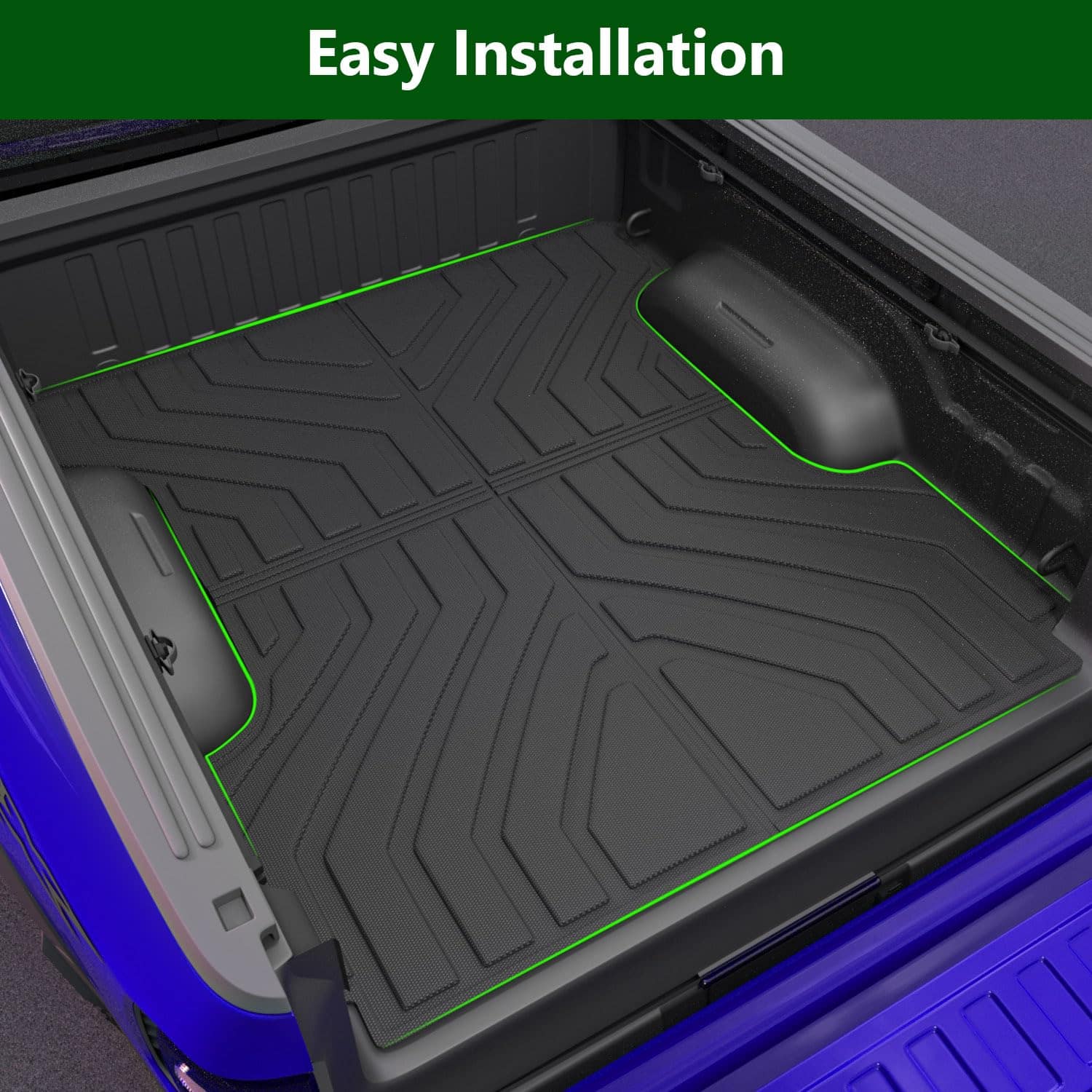 Tapete para cama de camioneta compatible con Dodge Ram 1500 - Imagen 3