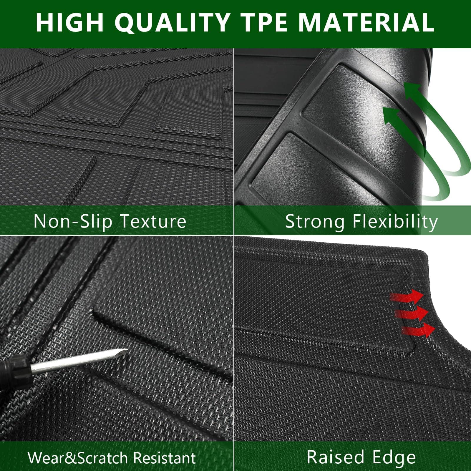 Tapete para cama de camioneta compatible con Dodge Ram 1500 - Imagen 5