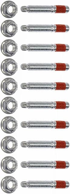 Conjunto de pernos, tornillos y tuercas de múltiple de