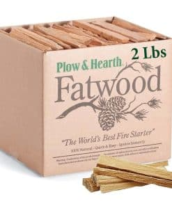 Plow & Hearth 2 LBS Fatwood Fire Starter Sticks, Ramitas de