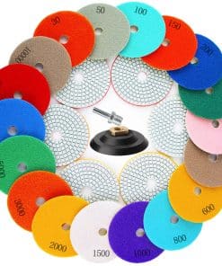 Paquete de 20 Almohadillas de Pulido de Diamante de 4