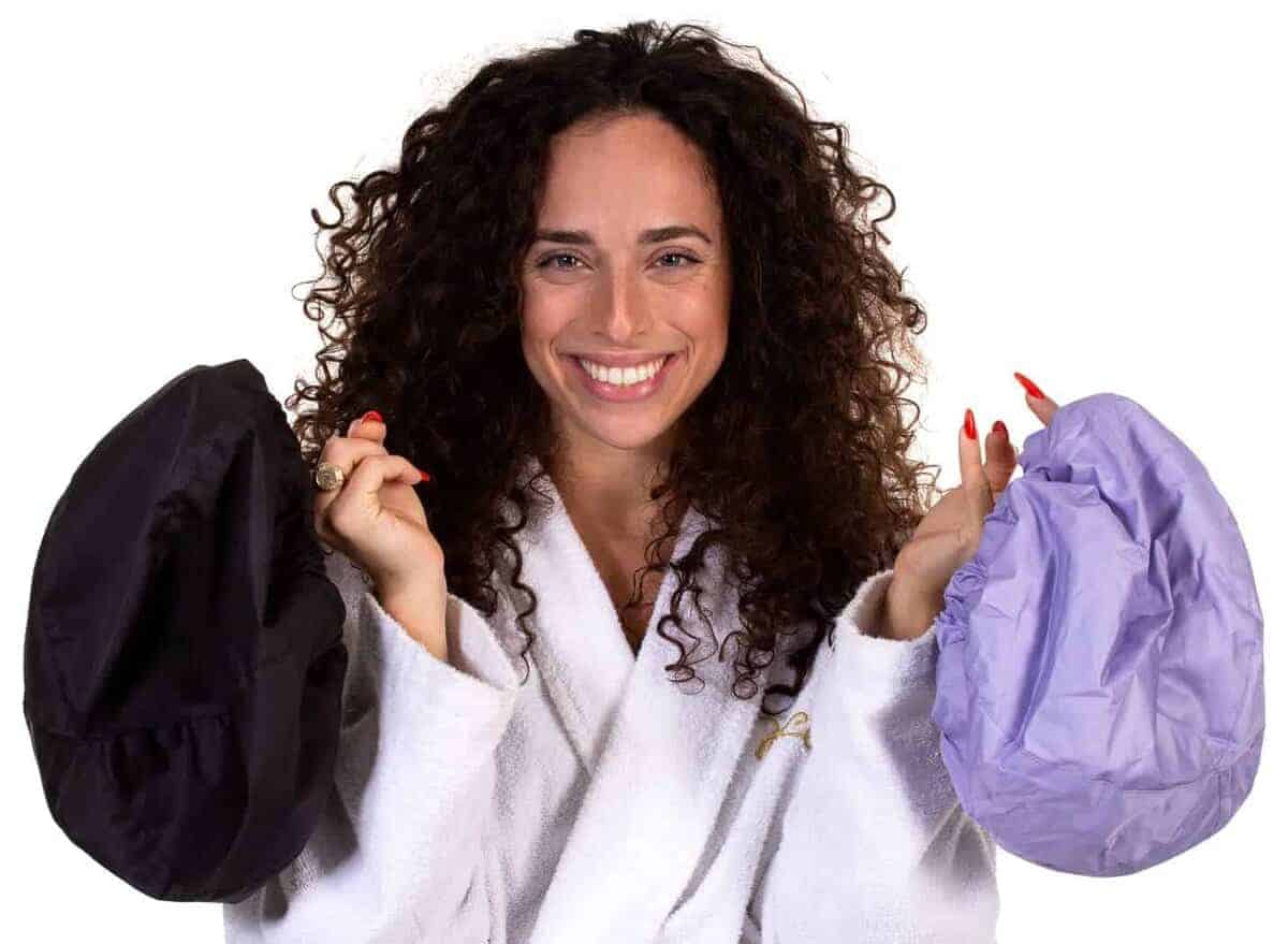 2 Gorros de Ducha Premium para Mujeres - 500+ Duchas, 100%