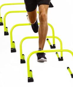 Set de 5 vallas de entrenamiento de velocidad atlética