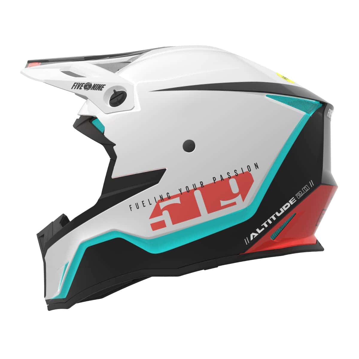 Casco 509 Altitude 2.0 Offroad Pro (Blanco Sci-Fi - Extra - Imagen 3