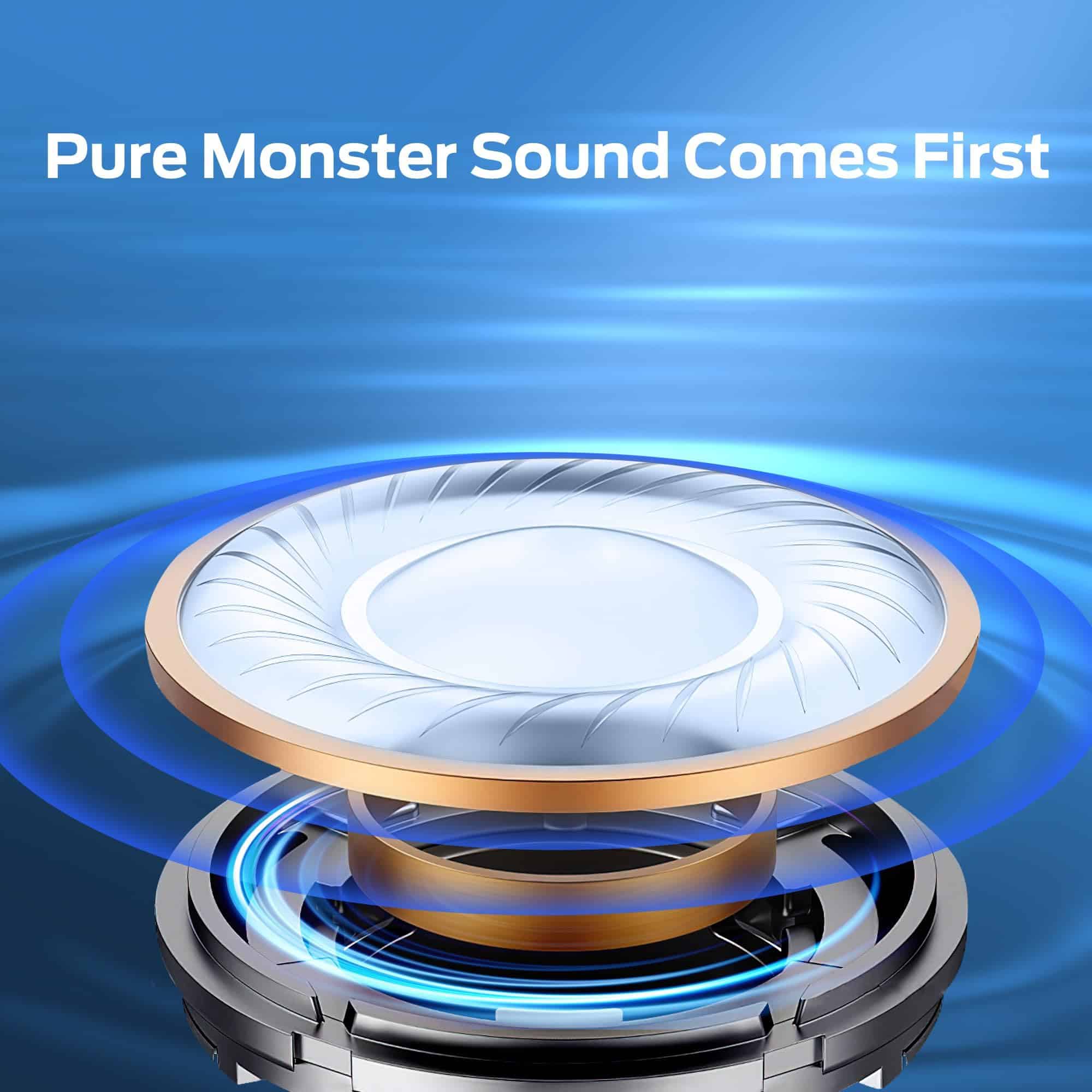 Audífonos Monster Aria Free Open Ear - Bluetooth 5.3, - Imagen 4