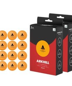 ARKHILL 3 Estrellas Ping Pong para Tenis de -Naranja